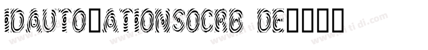 IDAutomationSOCRb De字体转换
